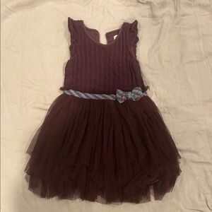 Matilda Jane Deep Purple Textured Dress